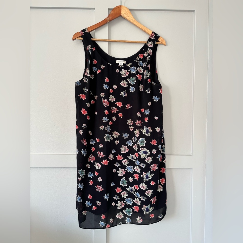 Katherine Barclay Black Dress with Multicolor Floral Design - Picture 2 of 9